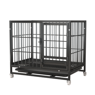 狗笼子中型犬狗笼小型犬加粗方管室内家用带厕所分离泰迪比熊柯基