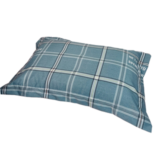 100%全棉夏季老粗布枕套40×60纯棉48cm×74cm单人冬季磨毛枕芯套