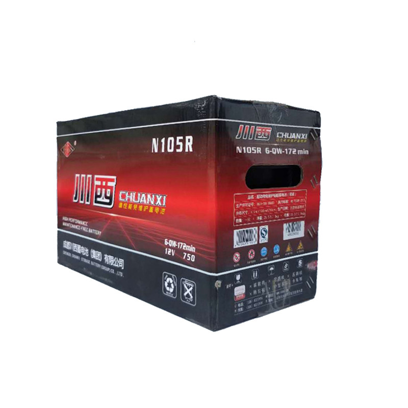 川西12v蓄电池105a电瓶