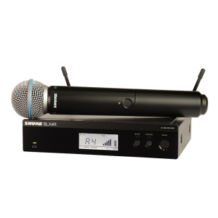 Shure舒尔BLX24R/SM58 BETA58A专业无线麦克风舞台演出直播话筒