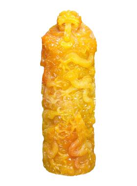 飞龙书房盘龙普通石摆件祝福中式