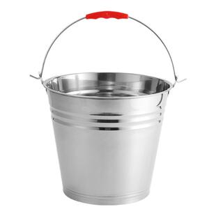 不锈钢水桶手提式冰桶幼儿园垃圾桶带盖油桶铁桶家用厨房食堂加厚