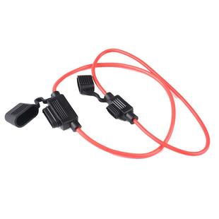 汽车防水保险丝盒 小号/中号保险丝插座 车用改装保险丝座带线