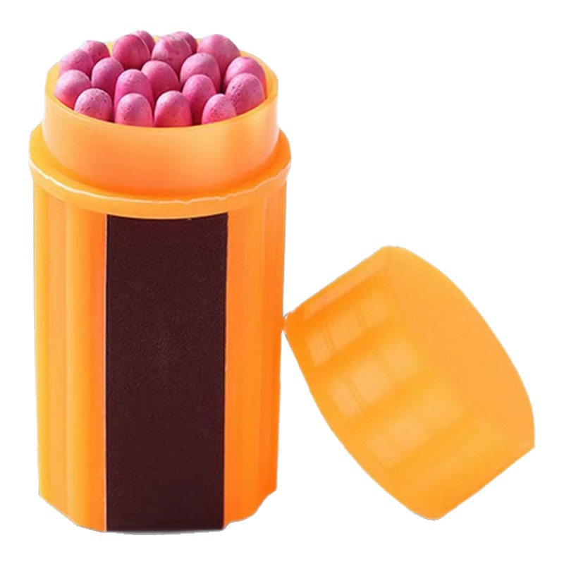 防风防水火柴野外生存应急装备户外求生取火防潮点火柴风暴助燃棒