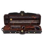 沉思演奏小提琴盒抗震防水恒温小提琴琴盒放4把琴弓可上飞机