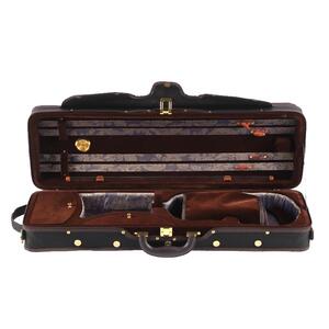 沉思演奏小提琴盒抗震防水恒温小提琴琴盒放4把琴弓可上飞机