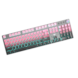 狼蛛F2088pro机械键盘游戏电竞专用台式电脑通用青茶轴打字手感好