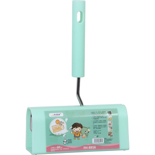 净得丽粘毛器可撕式滚筒16cm粘尘纸衣服滚毛刷家用去除毡毛黏毛器