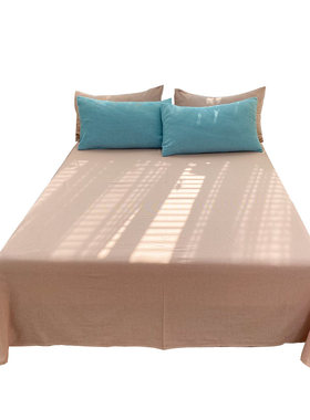 可定做纯棉榻榻米水洗棉床单儿童