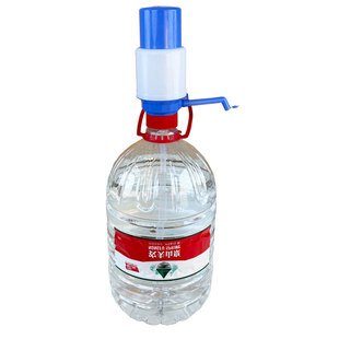 桶装水压水器12.9L19L大号硅胶软管手动手压式泵水抽水器农夫山泉