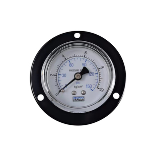 轴向带边压力表Y40ZT10kg1MPA空压机气动真空表水压表气压表Y50ZT