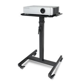 投影仪支架放置台托盘落地家用爱普生tw5700明基加大通用托架可伸缩移动带滑轮放投影机支架推车置物架子