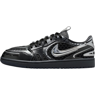 Nike/耐克正品Air Jordan 1女士低帮休闲轻盈复古板鞋HQ2186-001