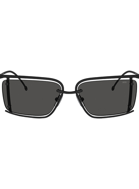 [礼物]DIESEL男女同款矩形时尚潮酷太阳镜墨镜LX100200LEN