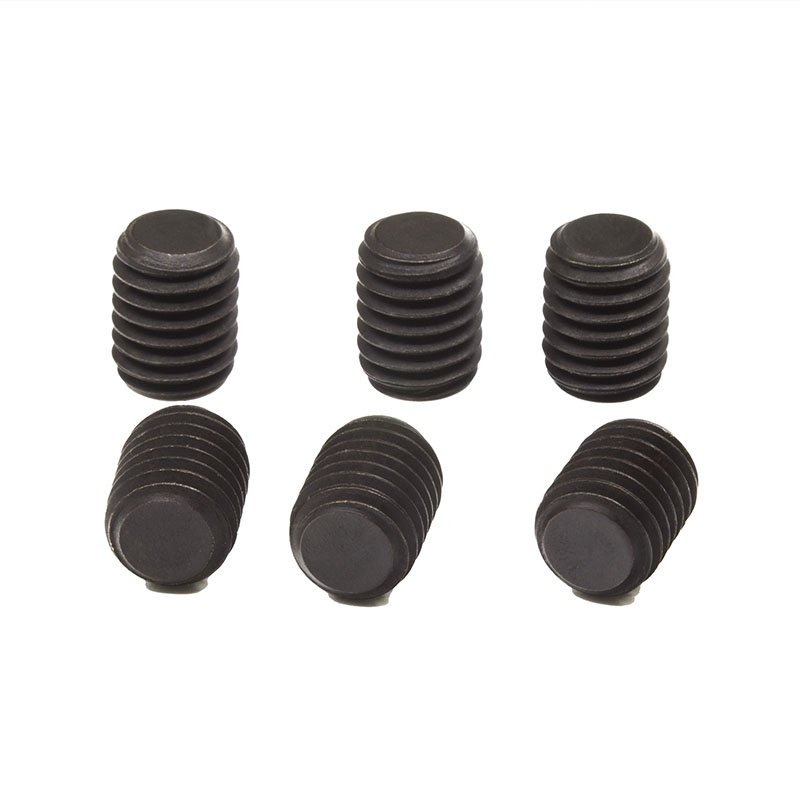 细牙紧定螺钉12.9级粗牙平端机米顶丝无头螺丝M4*0.5/0.7牙-M16*1