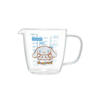 chefmade玉桂狗加厚玻璃量杯耐高温大小刻度带手柄计家用烘焙工具