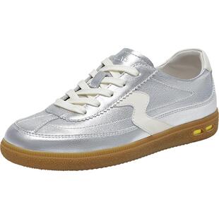 SKAP圣伽步女鞋2026春季新款薄底德训鞋内增高舒适板鞋女款休闲鞋