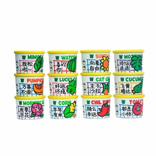 作物生长种植罐头2.0升级版盆栽套装桌面绿植物情绪价值创意礼物