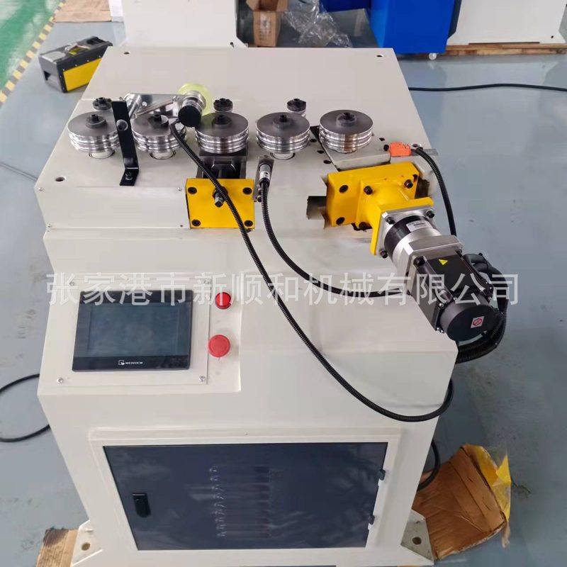 滚圆机  广东厂家双伺服 40CNC滚圆机角槽钢滚圆机液压自动弯弧机