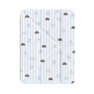 条纹卡通小狗Y+三折适用ipadair6保护套air5/4新款ipad10带笔槽11寸防摔10.2/10.9苹果平板保护套mini7女款