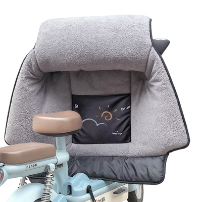 电动车挡风被冬季加大加绒小电车