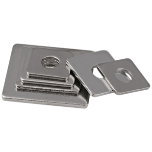 304不锈钢四方垫片方型平垫正方形幕墙用垫圈M3M4M5M6M8M10M12M16