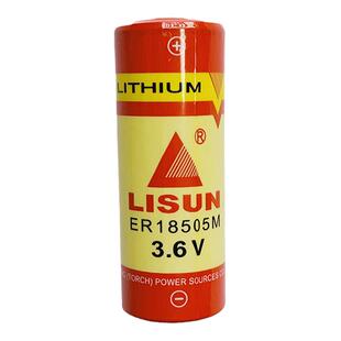 LISUN力兴ER18505M三川智能IC卡水表天然气表定位器3.6V锂电池组