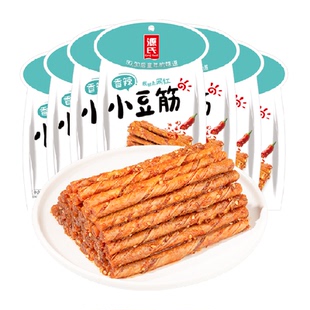 源氏辣条辣片豆皮干香辣小豆筋30g*10儿时味道怀旧零食组合小包装
