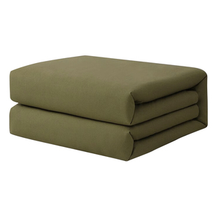 军训内务被手工定型被可盖可叠热熔被军绿色