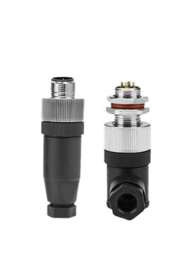 M12航空插头传感器插头连接器