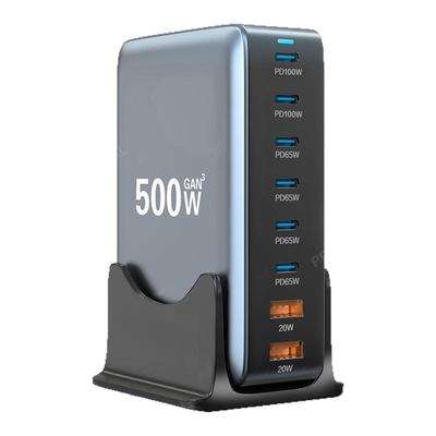 氮化镓桌面充电站大功率PD快充头