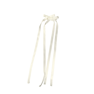 蝴蝶结发夹女侧边刘海夹双马尾编发丝带芭蕾发带鸭嘴夹子头饰发卡