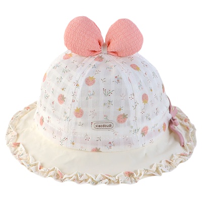 女宝宝遮阳渔夫帽公主女童春秋季