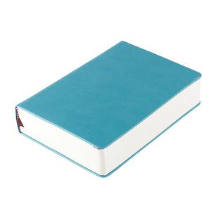 如晨 超厚空白笔记本子加厚超大素描本手绘白纸页手账文具A4皮面A5记事本A6速写定制