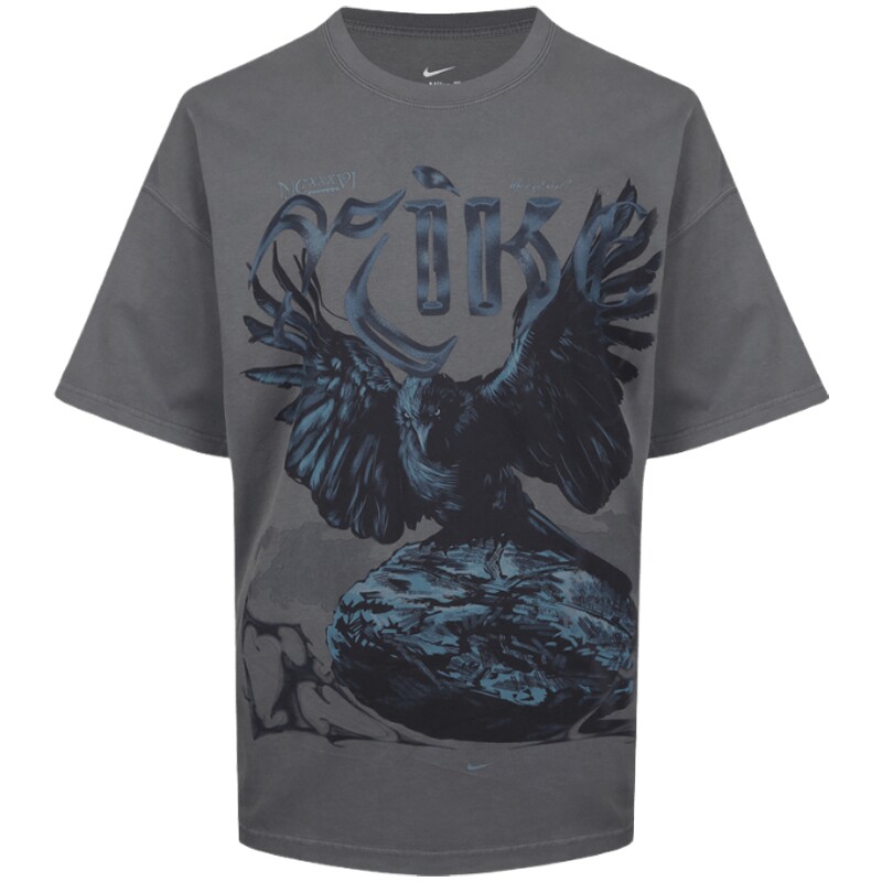 NIKE耐克男子AS TEE SUMMIT OS CROW运动休闲短袖T恤IM5037-065