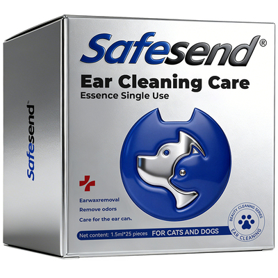 Safesend兽护神宠物耳部清洁护理精华次抛马拉色菌耳螨猫犬洗耳液