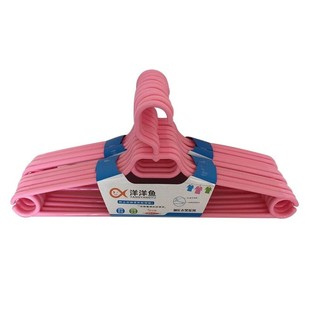塑料衣架加长加厚毛衣重衣服衣挂家用可旋转45CM成人 防滑衣架子