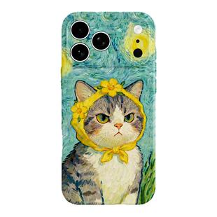 【坏脾气】梵高风油画猫咪适用iPhone17/16promax手机壳华为Pura80苹果13红米k80vivoX300软opporeno15畅享70