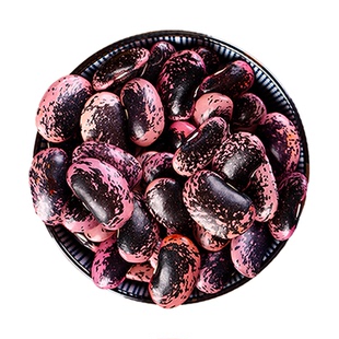 云农伯伯大黑花芸豆500g大肾豆花腰豆牛眼豆新货豆子云南黑芸豆