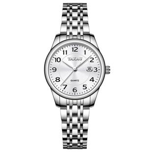 品牌女士手表女款正品2025新款中老年人妈妈机械风石英表数字女表