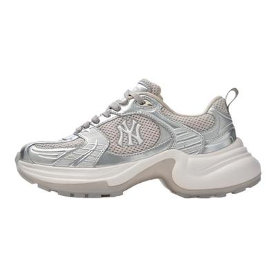 MLB 女款网面拼接厚底增高时尚老爹鞋25春季新款 3ASHW045N