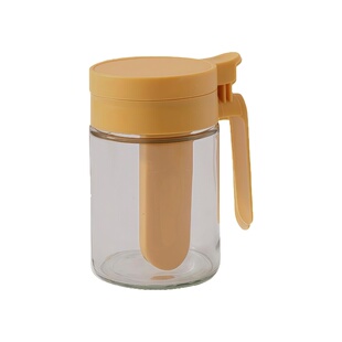 新款密封调料瓶调料厨房玻璃家用调味盐罐收纳盒食品级防潮防结巴