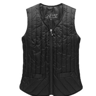 2025新款羽绒棉马甲女短款加厚保暖内穿背心秋冬大码贴身坎肩马夹