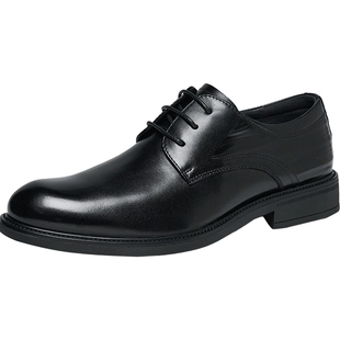 天美意春季新款商场同款通勤商务英伦男正装皮鞋3TP01AM5