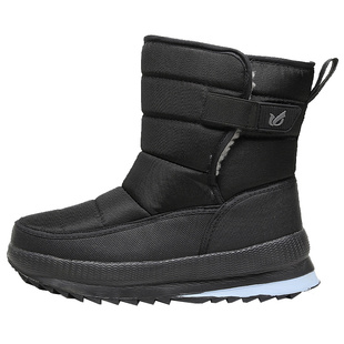 冬季加厚雪地靴男款老年人保暖棉鞋男加绒厚底防滑送父母棉靴子