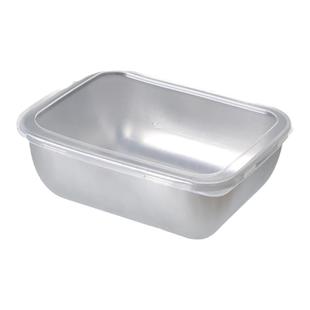 不锈钢带盖子保鲜碗家用冰箱收纳保鲜盒厨房圆形食材分装盒便当盒