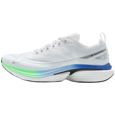 特步一体成型三代跑鞋体考体测