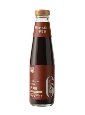 格简顿韩式烤肉酱无添加香精腌制烤鸡翅烤肉烧烤健身减脂餐酱料