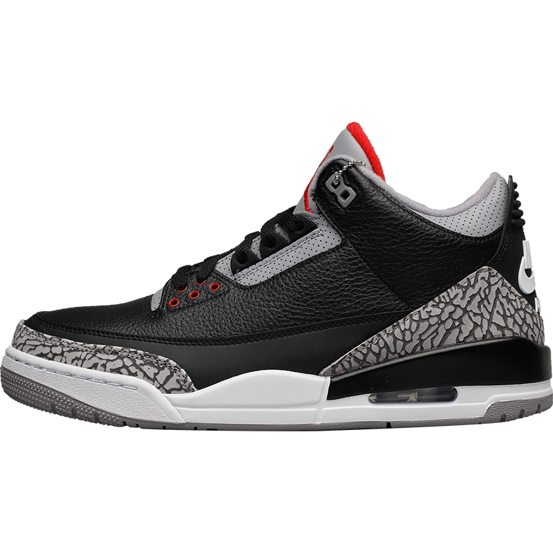 牛哄哄 Air Jordan 3 AJ3 White Cement白水泥篮球鞋 923096-101