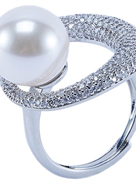 星月神话戒指女小众设计轻奢高级感食指时尚个性不掉色个性指环